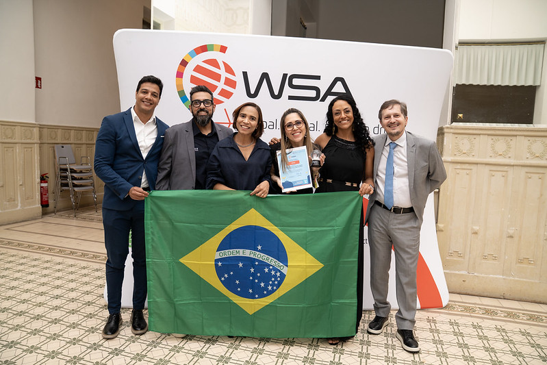 Delegação brasileira premiada na cerimônia do WSA Global 2026 em Viena